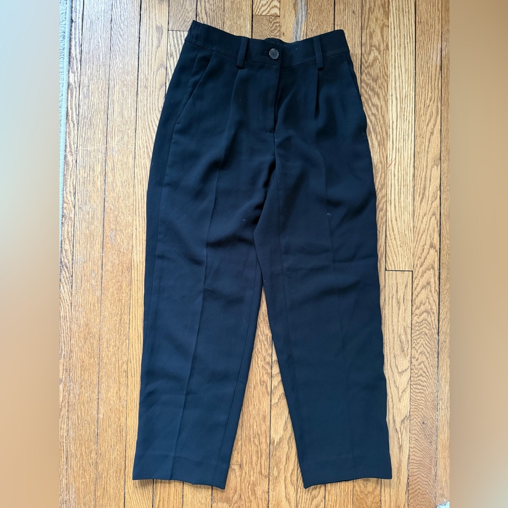 J Crew Classic Black Pants - Size 00 - NWT